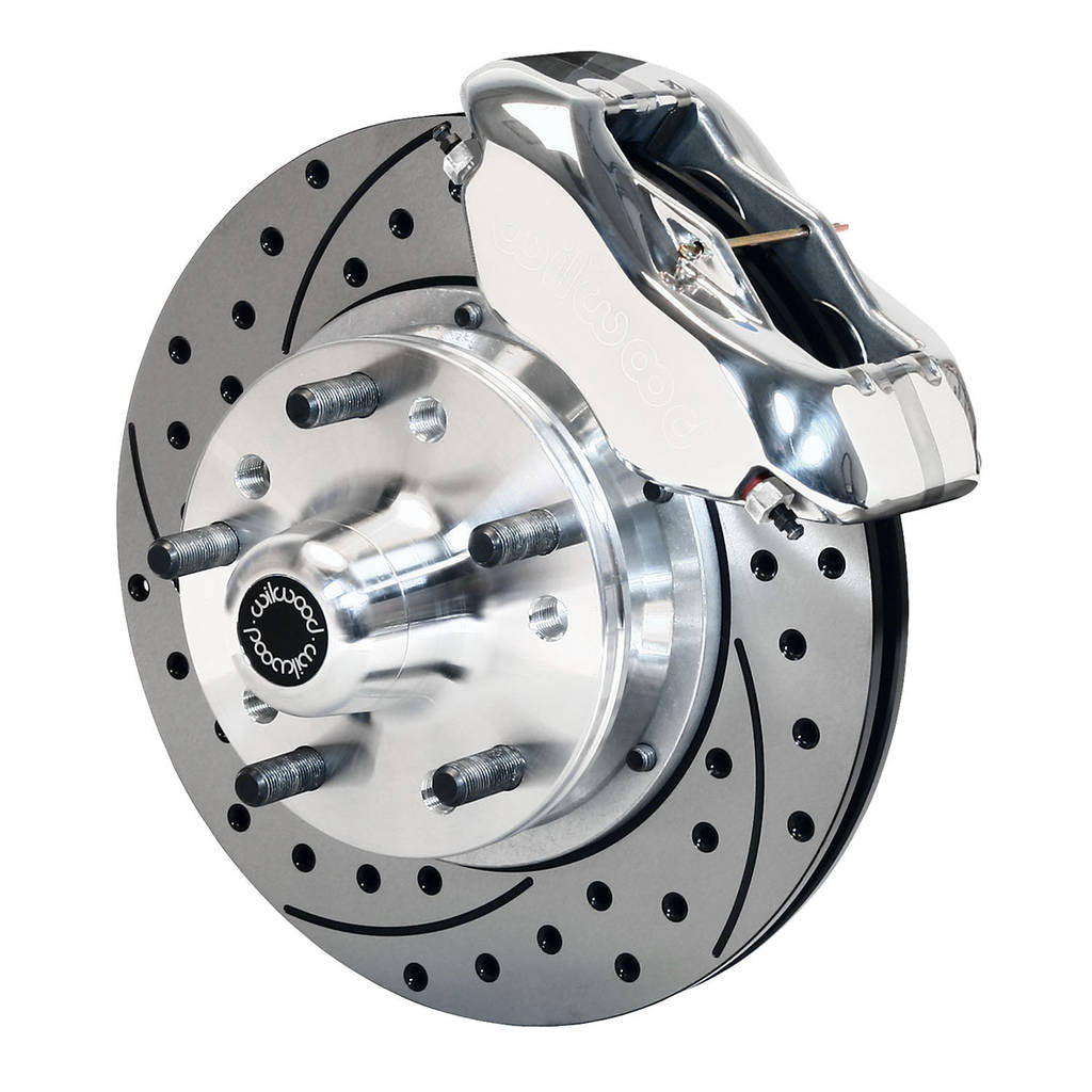 WILWOOD 140-9917-DP Комплект передніх гальм FDLI 11.00", з перфорацією- полірований Photo-0 