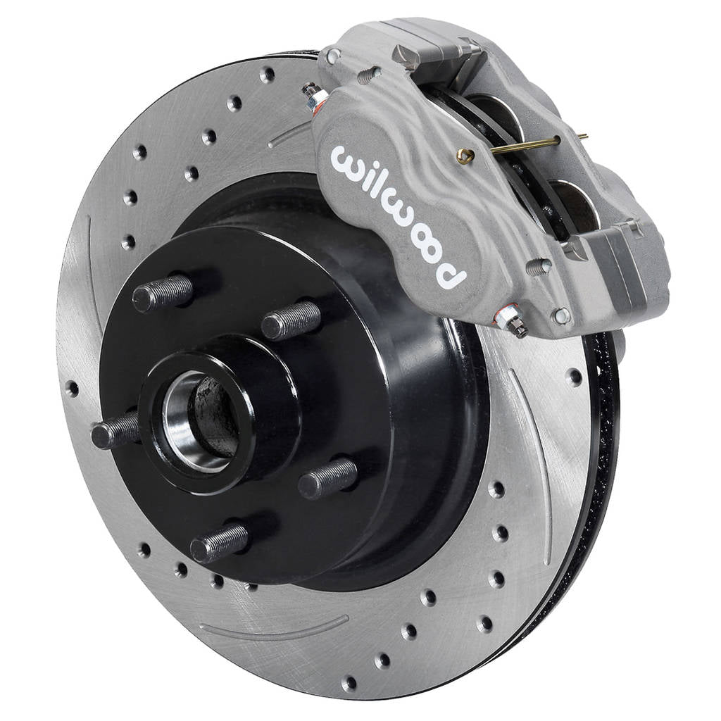 WILWOOD 140-13477-D Комплект передніх гальм FDL-M 11.30" 1 PC Rotor&Hub- з перфорацією Photo-0 