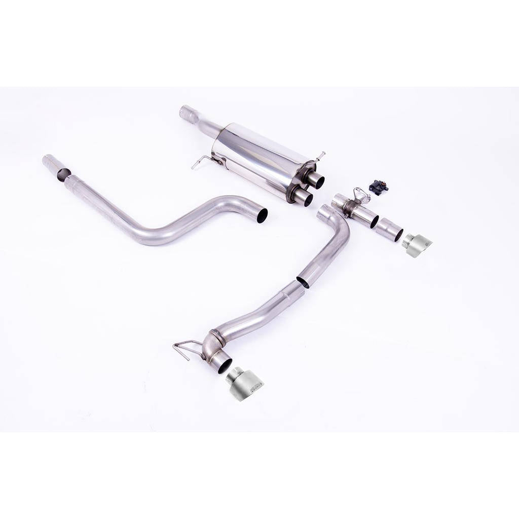 MILLTEK SSXFD365 Вихлопна система Cat-back 100mm GT100 для FORD Fiesta Mk8 ST 1.5 EcoBoost 200PS (лише для моделей після вересня 2020 р.) 2020–2022 рр. Photo-0 