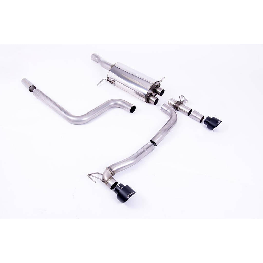 MILLTEK SSXFD357 Вихлопна система Cat-back 100mm GT100B для FORD Fiesta Mk8 ST 1.5 EcoBoost 200PS (лише моделі до вересня 2020 р.) 2018–2020 рр. Photo-0 