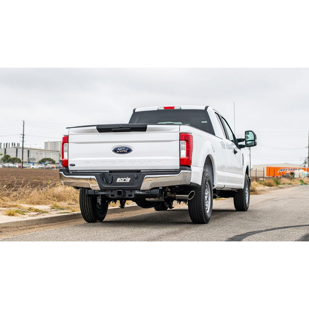 BORLA 60691 З’єднувальна труба 3.5 дюйма x 8.5 дюйма для Ford F-250/ F-350 Super Duty 6.2L V8 AT 2+4WD 4DR '17-'20 Photo-1 