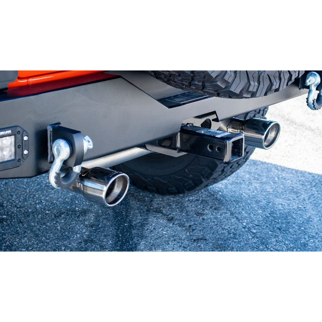 BORLA 11964 Вихлопна система Axle-Back ATAK, 2.75", 2.5" (наконечники 3.5") для JEEP Wrangler 2.0L (JL / JLU) 2018- Photo-2 