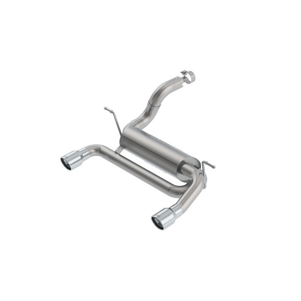 BORLA 11962 Вихлопна система Axle-Back Touring 2.75", 2.5" (наконечники 3.5") для JEEP Wrangler 2.0L (JL / JLU) 2018- Photo-0 