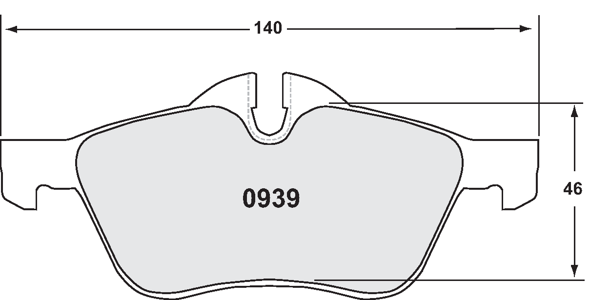 PFC 0939.97.18.44 Гальмівні колодки передні для MINI COOPER / Cooper S 2002-R50 / R52/R54 Photo-1 