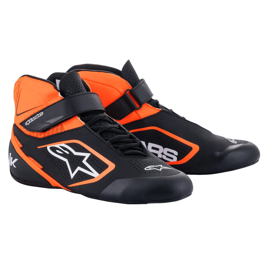 ALPINESTARS 2712022_1142_10 черевики для картингу TECH - 1 K V2, чорний / помаранчевий / білий, Розмір 43 Photo-0 