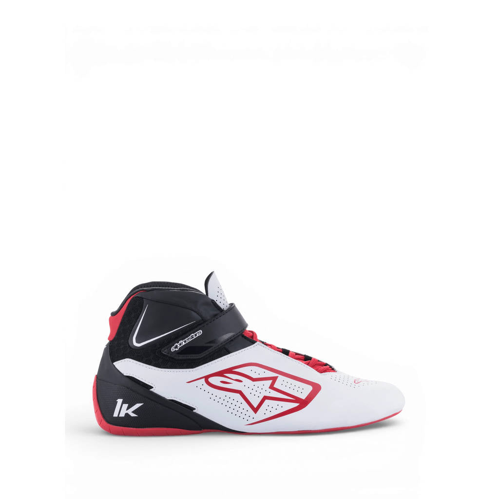 ALPINESTARS 2712022_213_6 черевики для картингу TECH - 1 K V2, білий / чорний / червоний, Розмір 38 Photo-0 