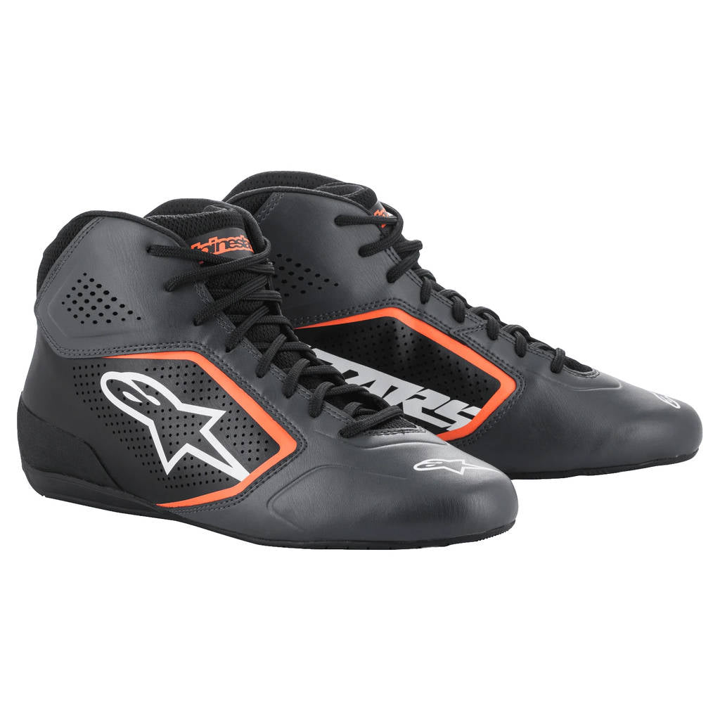 ALPINESTARS 2711521_9140_13 черевики для картингу TECH-1 K START V2, сірий / чорний / помаранчевий, Розмір 47 Photo-0 