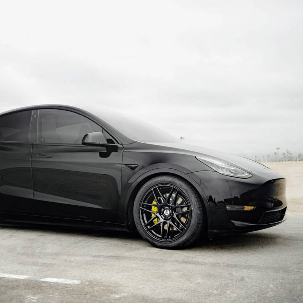 UNPLUGGED PERFORMANCE UP-M3MY-357-3.1 Запасне колесо UP x BBS Flugplatz (FP) 20x9+32 чорний 1 шт для TESLA Model 3 / Y Photo-28 