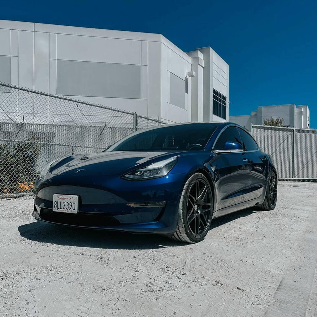 UNPLUGGED PERFORMANCE UP-M3MY-357-4.1 Запасне колесо UP x BBS Flugplatz (FP) 20x9+32 сірий 1 шт для TESLA Model 3 / Y Photo-2 