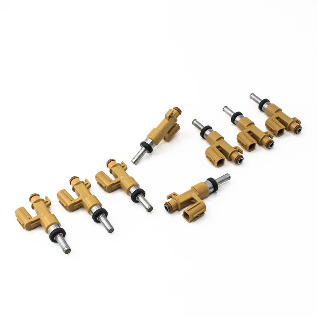 DEATSCHWERKS 21TTX-00-0650-8 Набір з 8 форсунок 650 куб.см для Toyota Tundra, Sequia, Land Cruiser 2007-15 Photo-0 