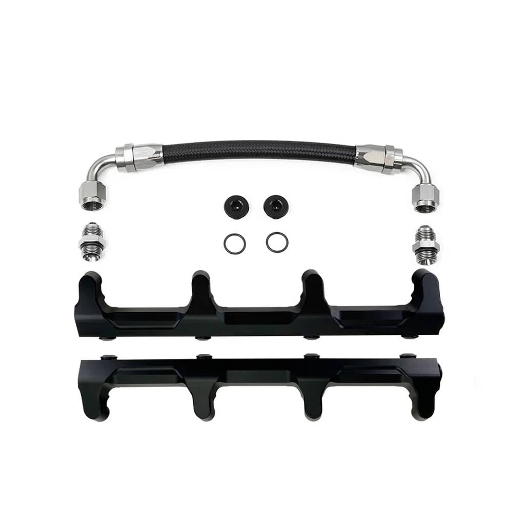 DEATSCHWERKS 7-205 Топливний рейковий комплект для Chevrolet LSA і LS9 Fuel Rail/з кросовером для Camaro ZL1 2012-15, CTS-V 2008-13 Photo-0 