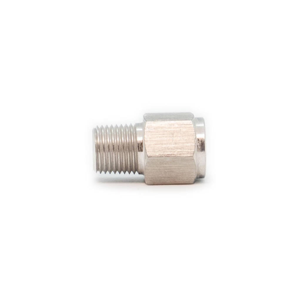 LINK ECU 101-0193 Адаптер M10 x 1 Female to 1/8 NPT Male-Stainless Steel Photo-0 