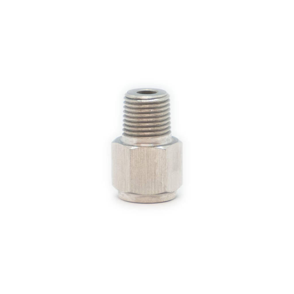 LINK ECU 101-0193 Адаптер M10 x 1 Female to 1/8 NPT Male-Stainless Steel Photo-1 