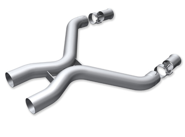 BORLA 60513 Вихлопна система X-Pipes, Mid-Pipes, & Down-Pipes MUST GT/GT500 11 5.0L/5.4L Photo-0 