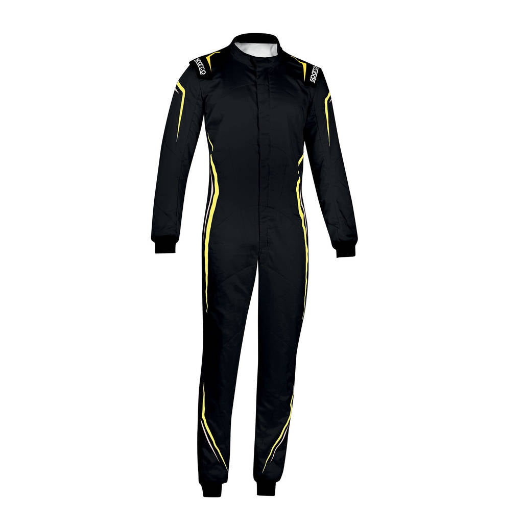 SPARCO 00114664NRGF комбінезон для автоспорту PRIME (R568), FIA 8856-2018, Чорний/жовтий, р-р 64 Photo-0 