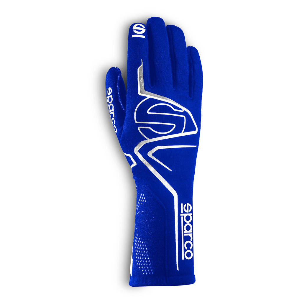 SPARCO 00131612bxbi рукавички для автоспорту LAP, FIA 8856-2018, синій / білий, р-р 12 Photo-0 