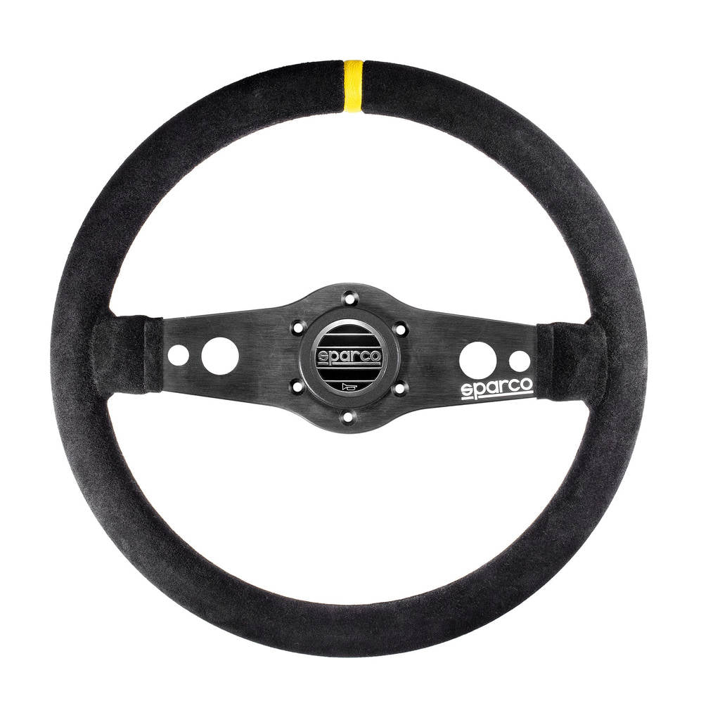 SPARCO 015R215FS Кермо R215, замша, діаметр 350 мм, Обід 32/38 мм, виліт 00 мм Photo-0 