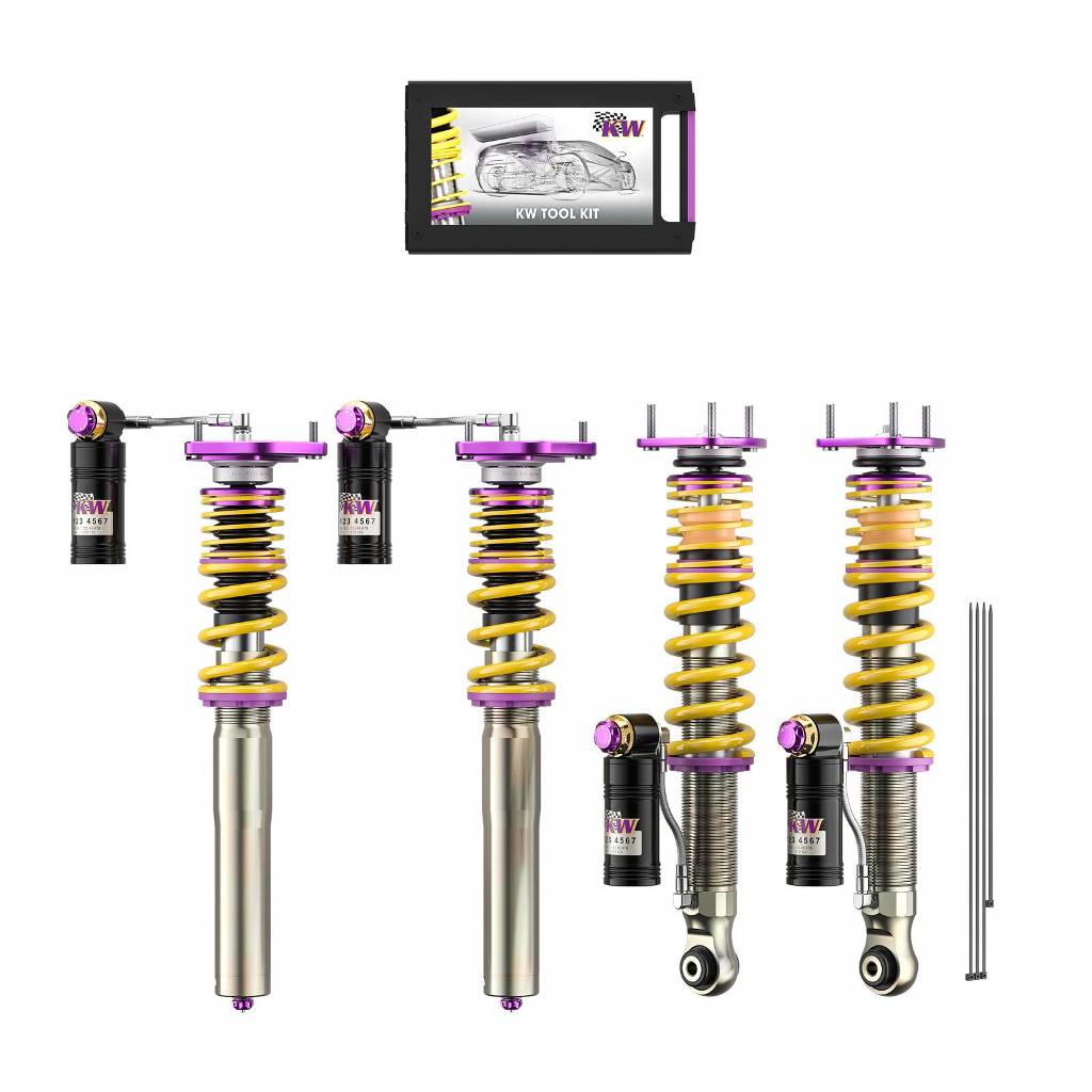 KW 39771286 Комплект койловерів CLUBSPORT V4 (включаючи деактивацію електронних амортизаторів) для PORSCHE 911 GT3RS / GT3RS R (991) 2013-2024 Photo-0 