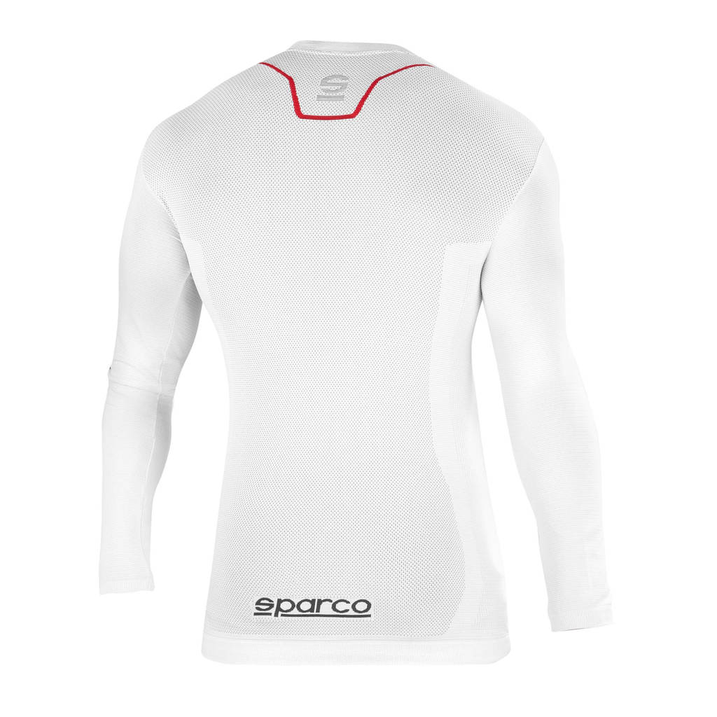SPARCO 002202birs0xxs Футболка / майка для картингу K-CARBON, Довгі рукави, Біла, р-Р XXS Photo-1 