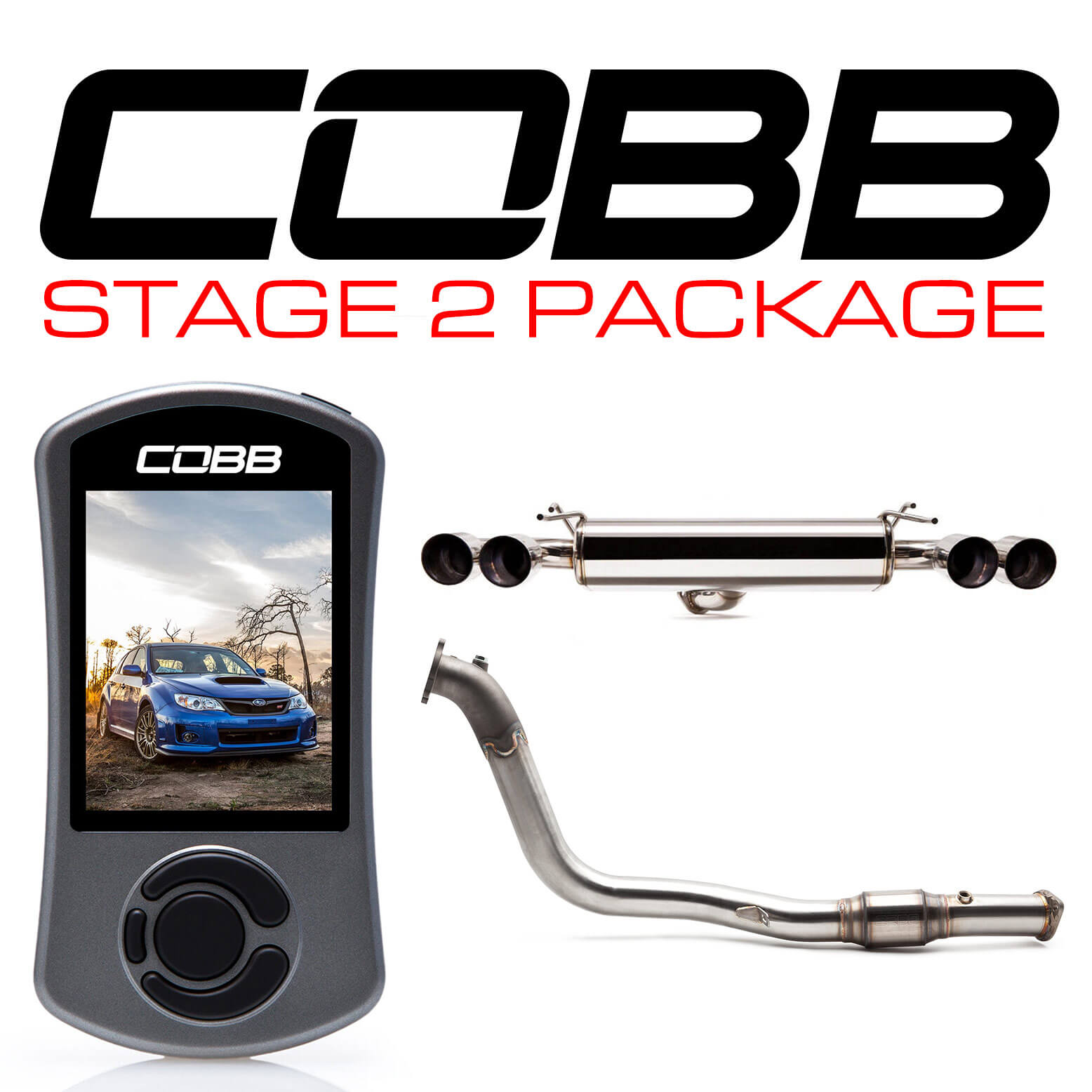 COBB 615X62 SUBARU Комплект посилення потужності Stage 2 STI Hatch 2008-2014 Photo-1 