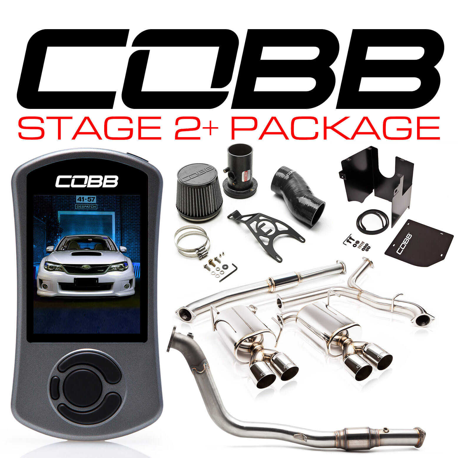 COBB 615X92P SUBARU Комплект посилення потужності Stage 2+ WRX Sedan 2011-2014 Photo-1 