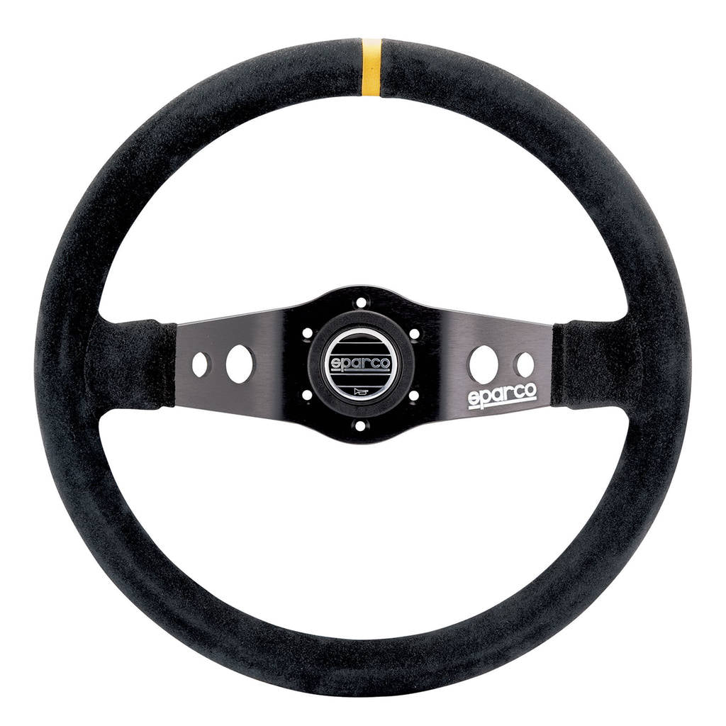 SPARCO 015R215CSN Кермо R215, замша, чорний, діам.350мм, виліт 90мм Photo-0 