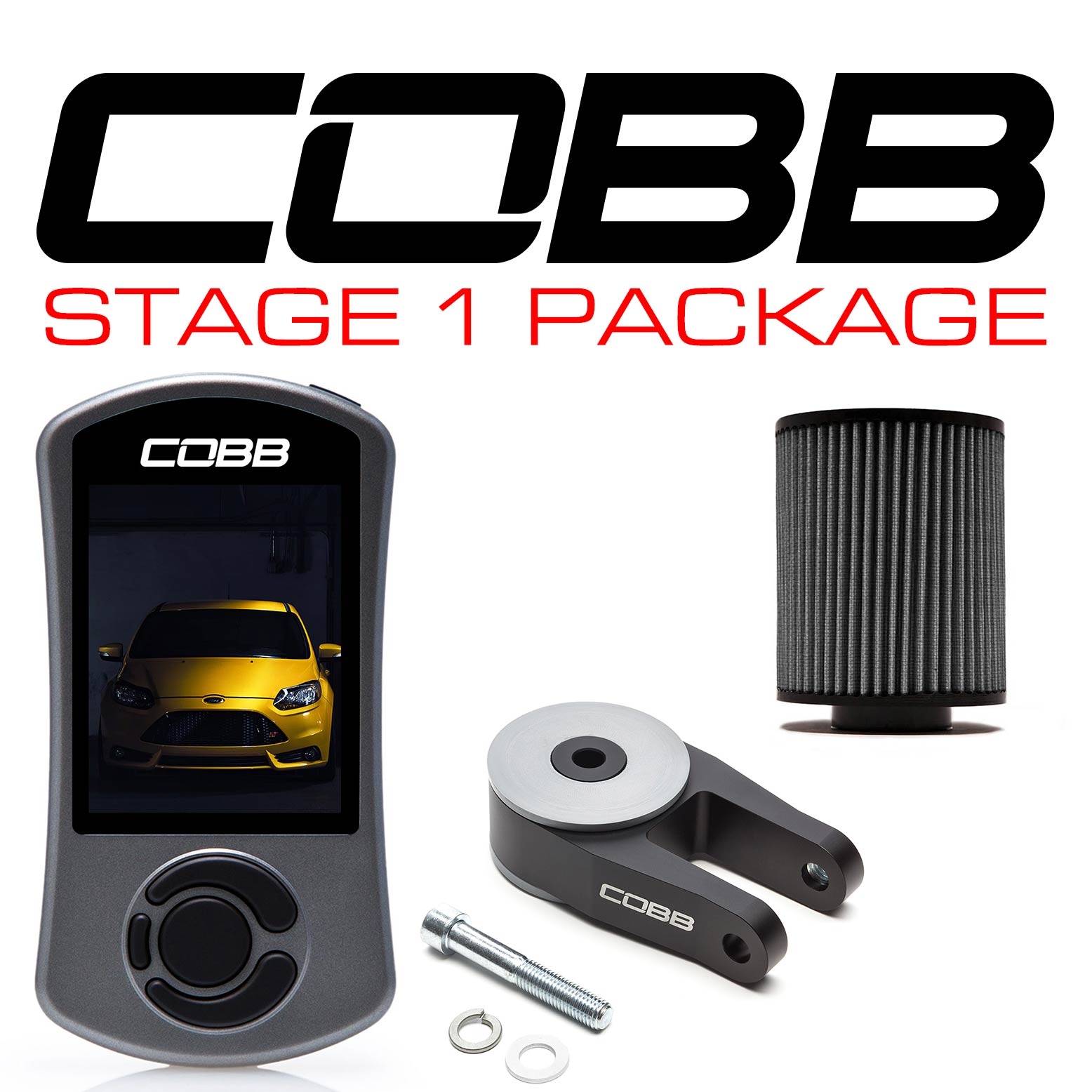 COBB 61FX11 FORD Focus ST Комплект посилення потужності Stage 1 w/V3 Photo-1 