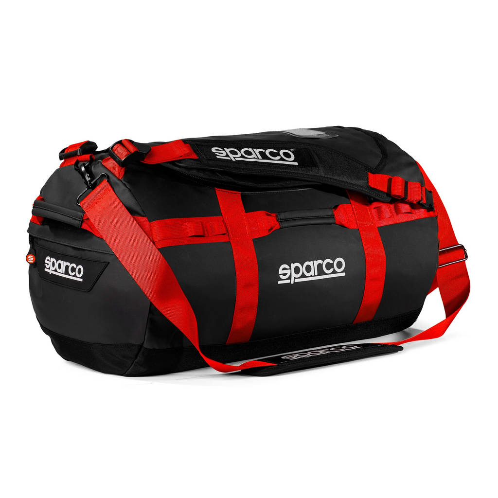 SPARCO 016443nrrs спортивна сумка DAKAR-S, 53 x 32.5 x 32.5 см, чорний/червоний, р-р S Photo-0 