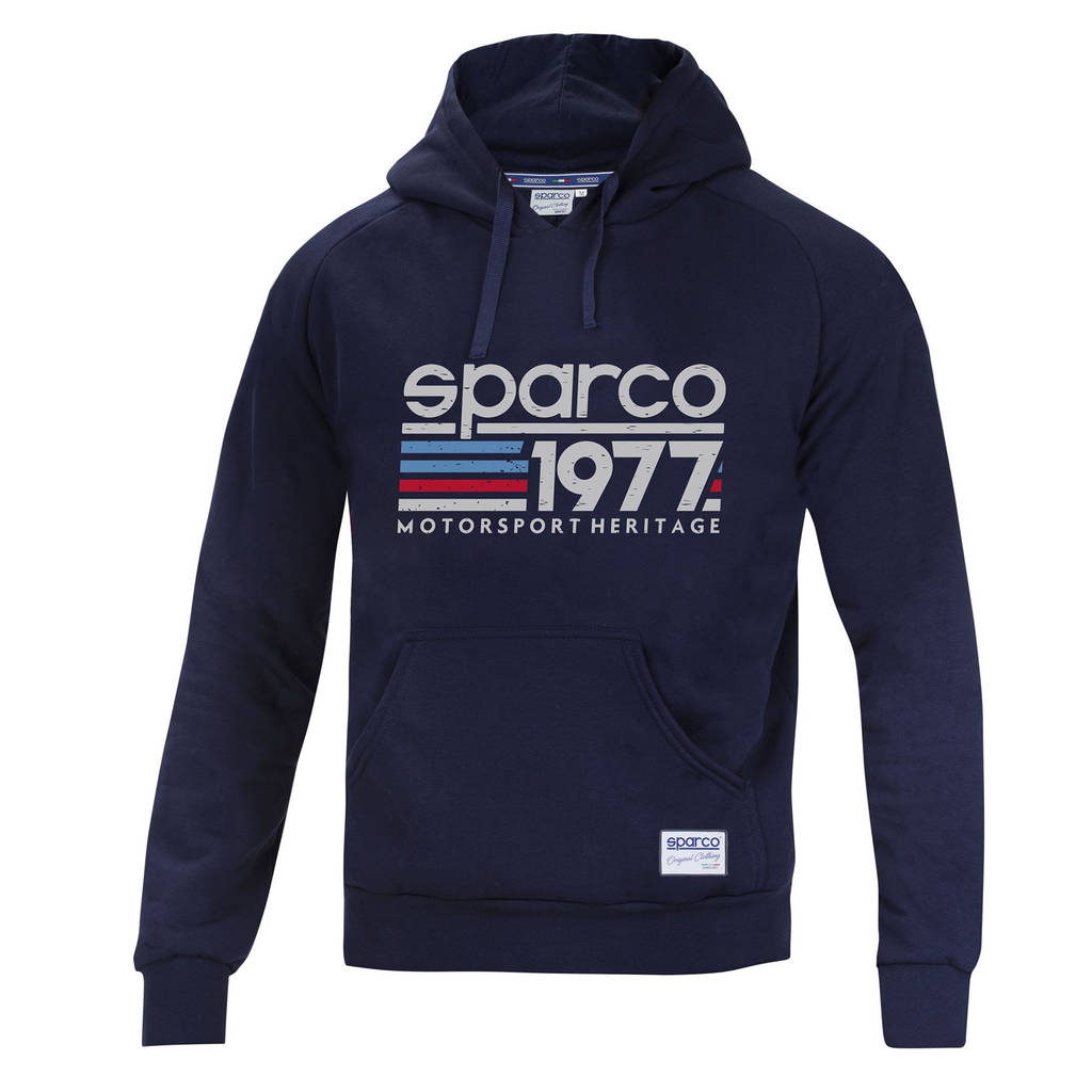 SPARCO 01320BM2M Худі 1977, темно-синій, розмір M Photo-0 