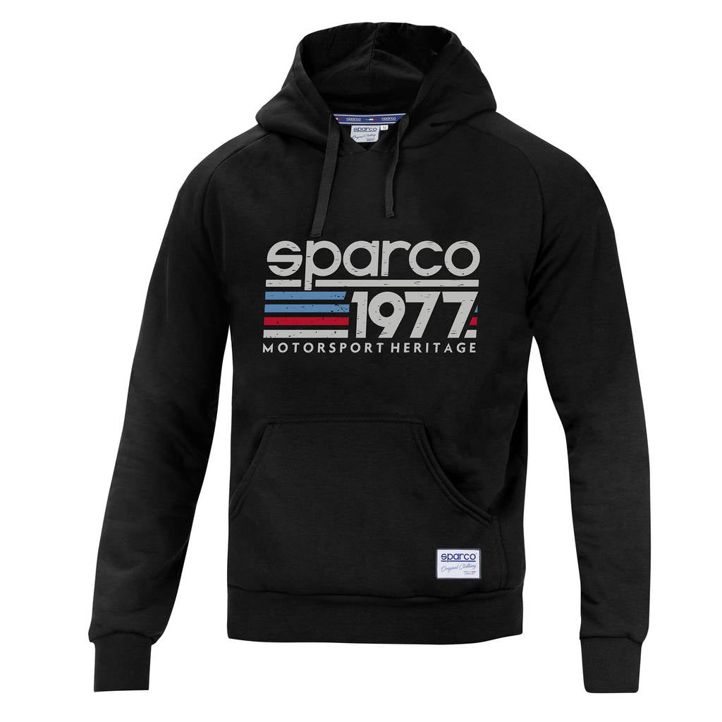 SPARCO 01320NR3L Худі 1977, чорний, розмір L Photo-0 