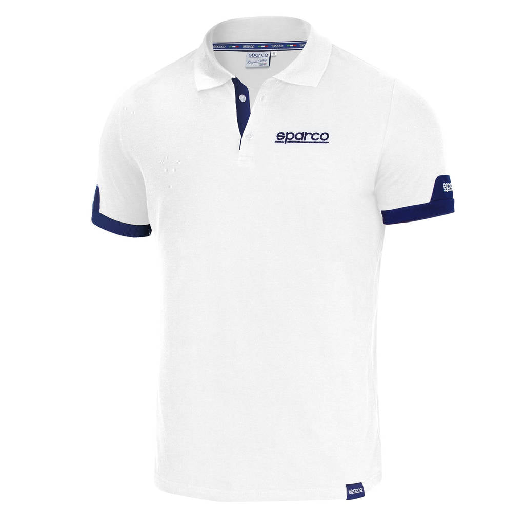 SPARCO 01322BI5XXL Поло CORPORATE, білий, розмір XXL Photo-0 