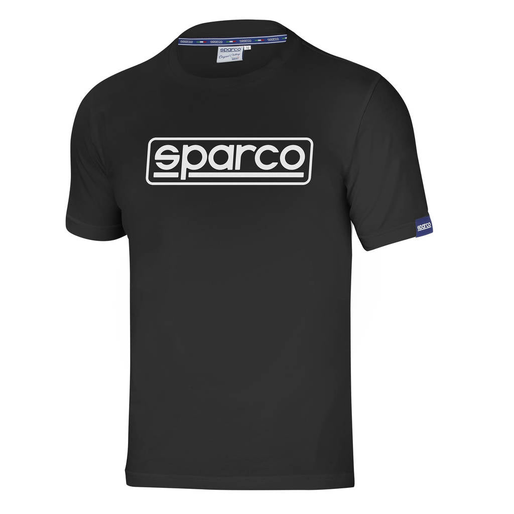 SPARCO 01324NR5XXL Футболка FRAME, чорна, розмір XXL Photo-0 