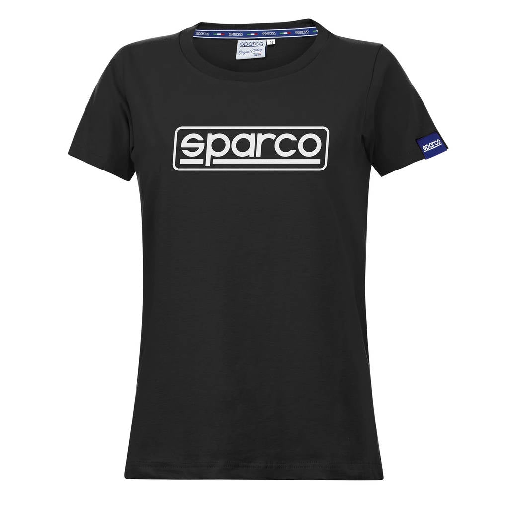 SPARCO 01325NR3L Футболка LADY FRAME, чорна, розмір L Photo-0 