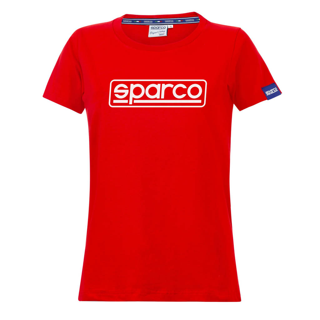 SPARCO 01325RS2M Футболка LADY FRAME, червона, розмір M Photo-0 