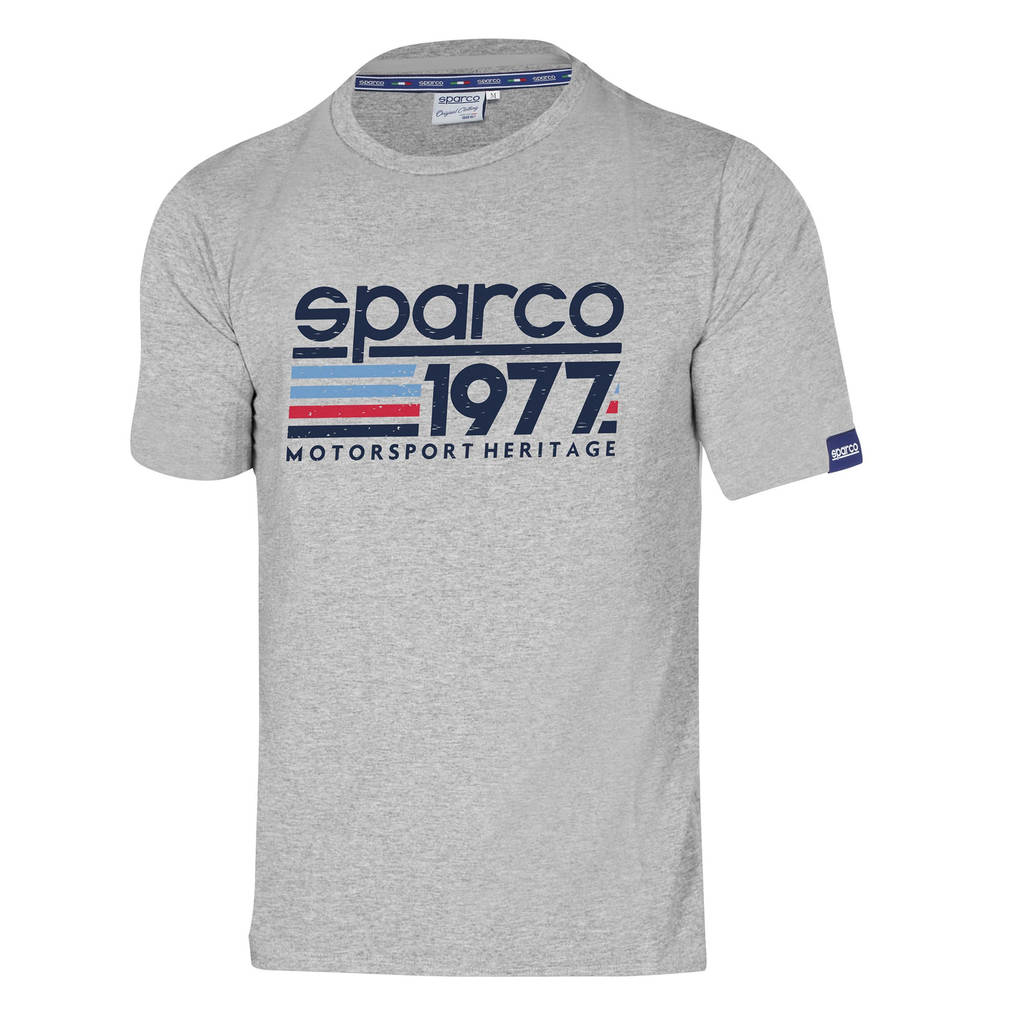 SPARCO 01329GR5XXL Футболка 1977, сіра, розмір XXL Photo-0 