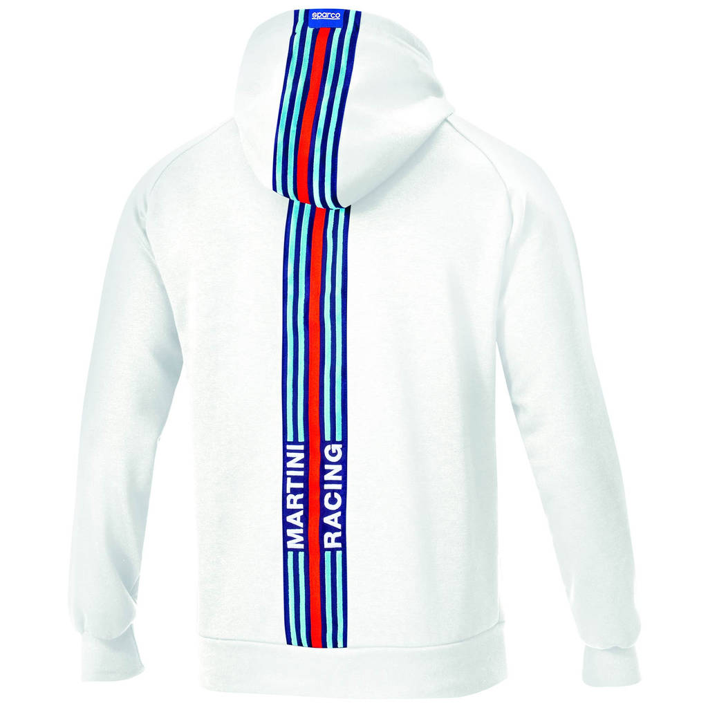 SPARCO 01340MRNR4XL Худі BIG STRIPES MARTINI RACING, чорне, р-р XL Photo-3 