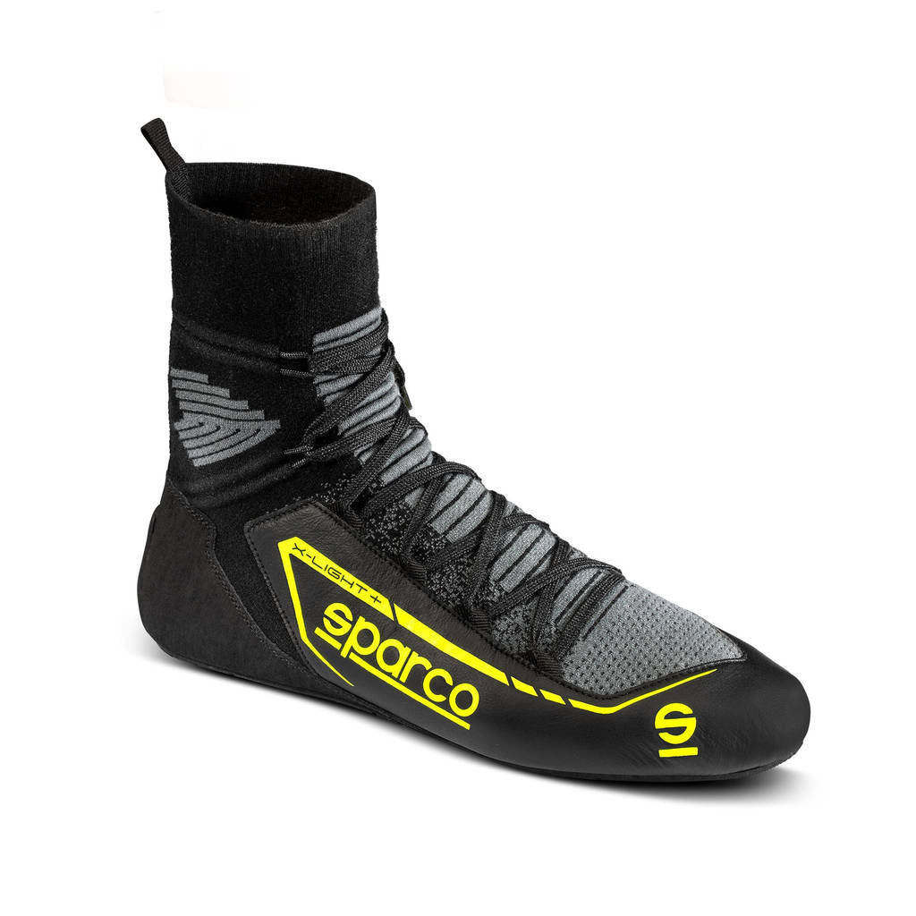 SPARCO 00127844NRGF Взуття для гонок X-LIGHT+ FIA 8856-2018, чорний/жовтий, розмір 44 Photo-1 