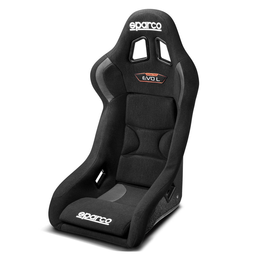 SPARCO 008013ZNR Гоночне сидіння EVO L CARBON, FIA 8855-1999, чорне Photo-0 