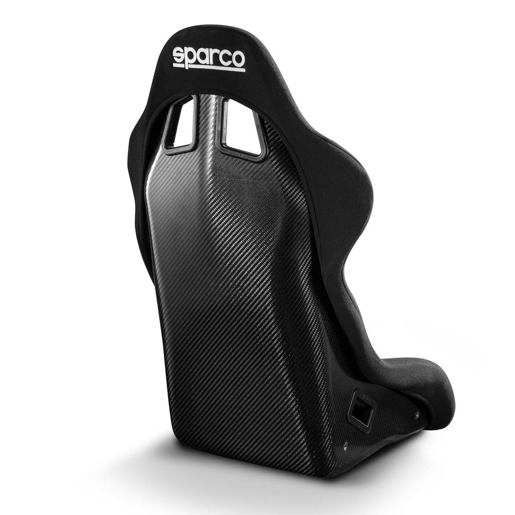 SPARCO 008007ZNR Гоночне сидіння EVO CARBON, FIA 8855-1999, чорне Photo-3 