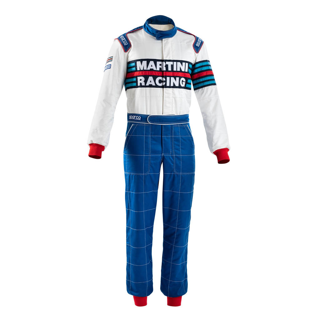 SPARCO 001144MR64AZ Костюм MARTINI RACING Replica '00 (R567), FIA8856-2018, синій, розмір 64 Photo-0 