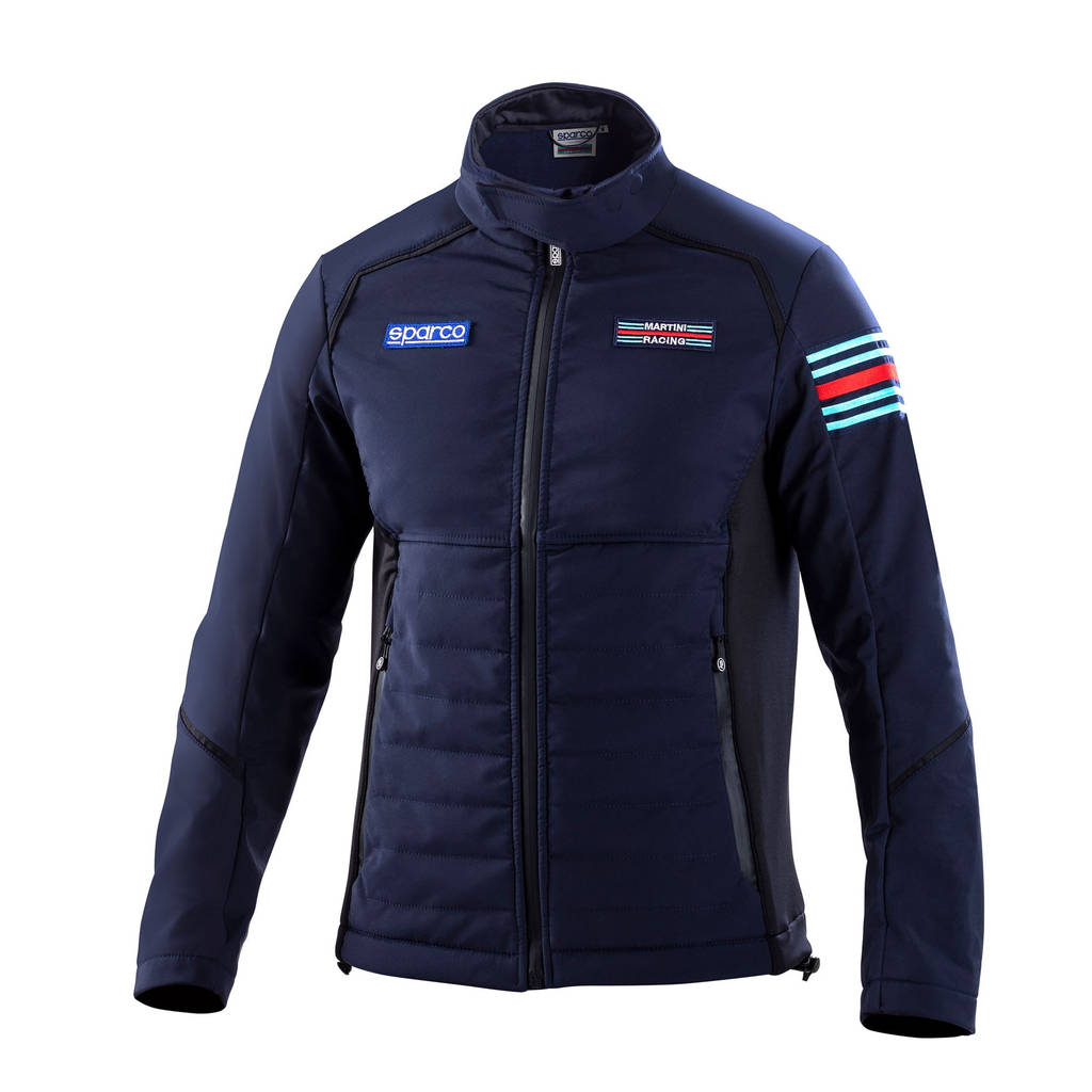 SPARCO 01363MRBM4XL Куртка SOFT SHELL MARTINI RACING, темно-синя, розмір XL Photo-0 