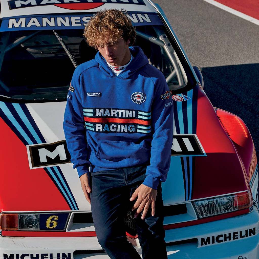 SPARCO 01279MRAZ4XL Худі MARTINI RACING, синій, розмір XL Photo-1 