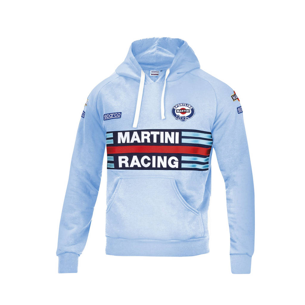 SPARCO 01279MRCE6XXX Толстовка MARTINI RACING, небесна, розмір XXXL Photo-0 
