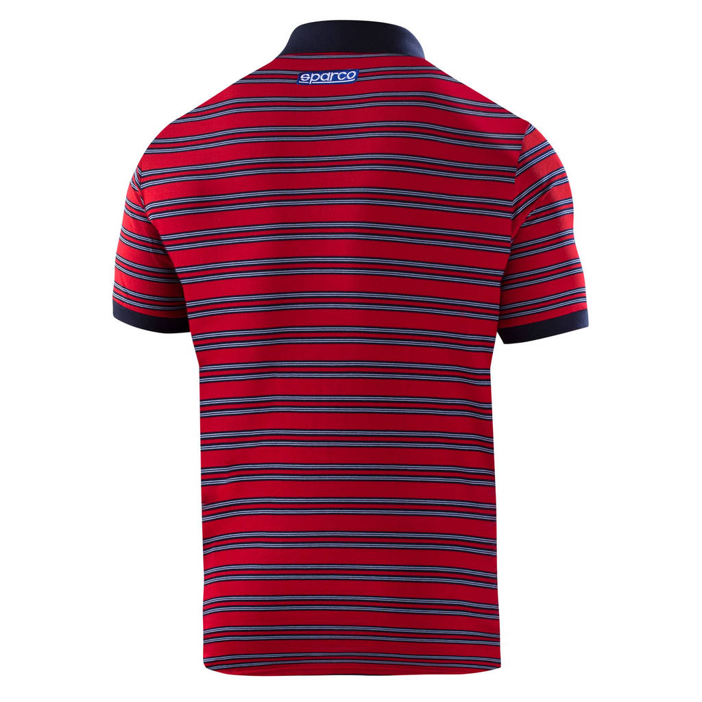 SPARCO 01396MRRS5XXL Поло MARTINI RACING Sportline Stripes, червоний, розмір XXL Photo-1 