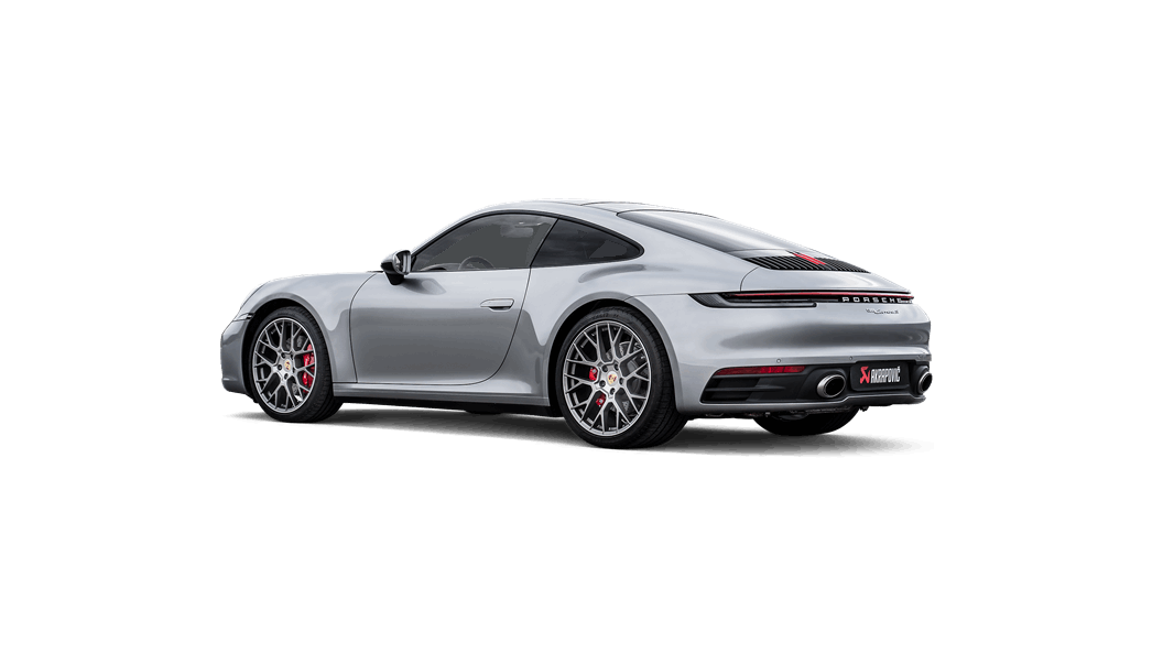 AKRAPOVIC S-PO/TI/14 Вихлопна система Slip-On Race Line (титан) для PORSCHE 911 Carrera /S/4/4S/GTS/Cabriolet (992) 2019-2024 Photo-2 