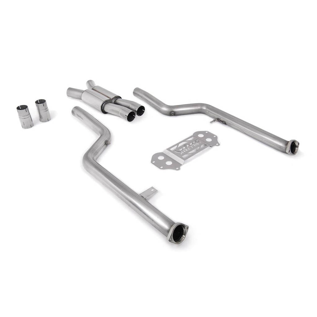 MILLTEK SSXBM1195 Cat-back OPF/GPF Bypass - resonated для BMW M3 G80/G81 (2020 – теперішній час)/ M4 G82 (2020 – теперішній час) Photo-0 