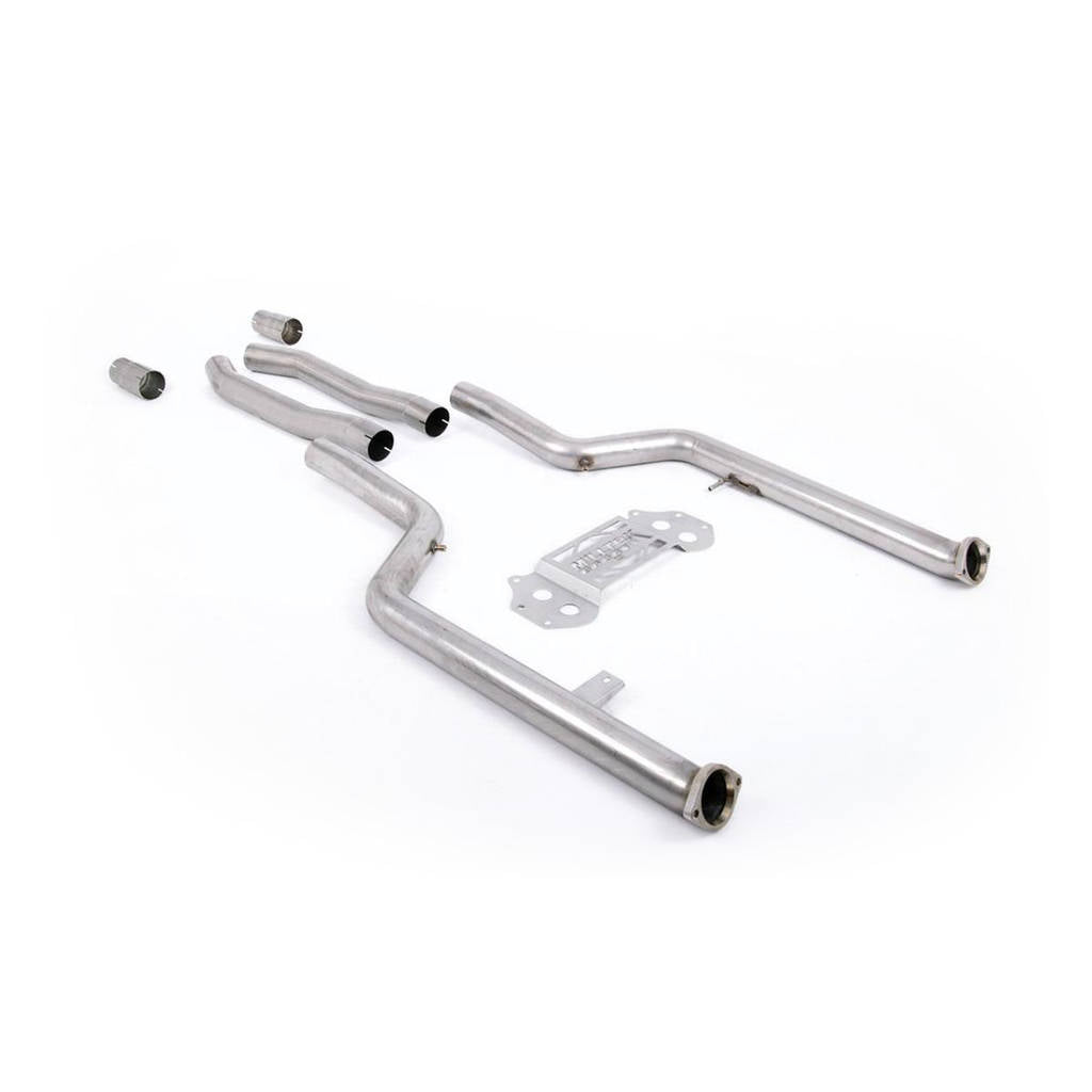 MILLTEK SSXBM1196 Cat-back OPF/GPF Bypass - без резонансу (голосніший) для BMW M3 G80/G81 (2020 – теперішній час)/ M4 G82 (2020 – теперішній час) Photo-0 