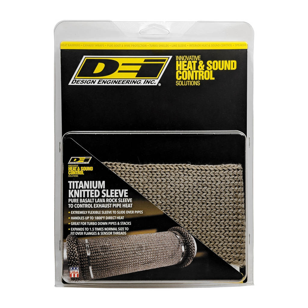 DEI 10049 Титановий трикотажний витяжний рукав 3 x 12 дюймів Photo-1 