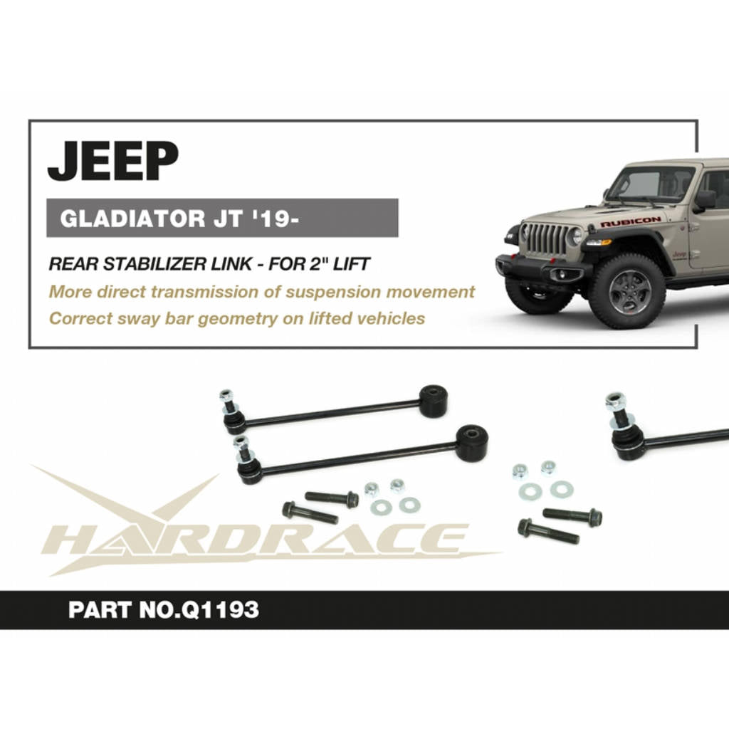 HARDRACE Q1193 Тяга заднього стабілізатора, 2 шт для JEEP Gladiator JT 2019 Photo-1 