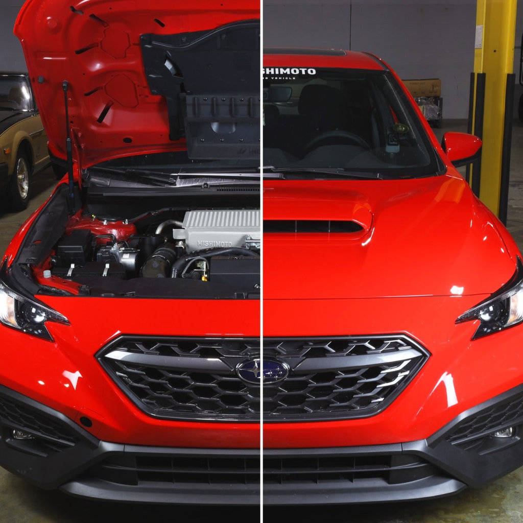 MISHIMOTO MMTMIC-WRX-22SL Інтеркулер верхнього монтажу, сріблястий для SUBARU WRX 2022 Photo-11 